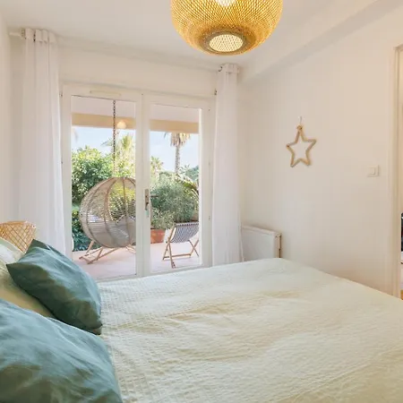 Apartamento T2 Avec Jardin, Clim&piscine - Proche Plages Et Randos, Parking Privé - La Rascasse Hyères