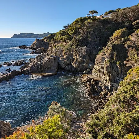 T2 Avec Jardin, Clim&piscine - Proche Plages Et Randos, Parking Privé - La Rascasse Apartamento